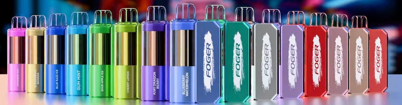 Pink and Blue Foger Flavor