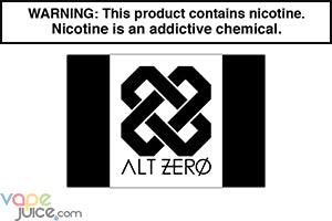nicotine flavored vapes ALT ZERO