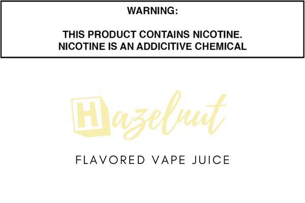 Hazelnut Flavored E Juice