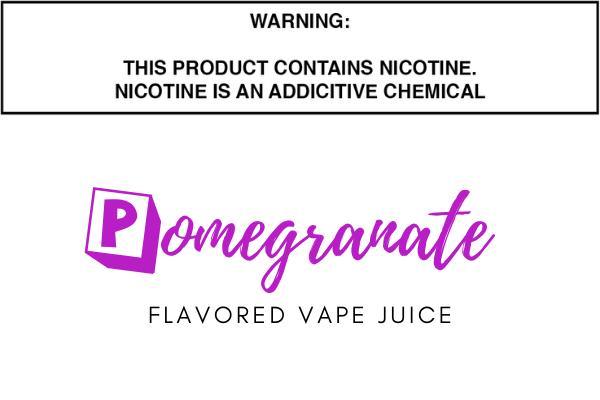 Pomegranate Flavored E Juice