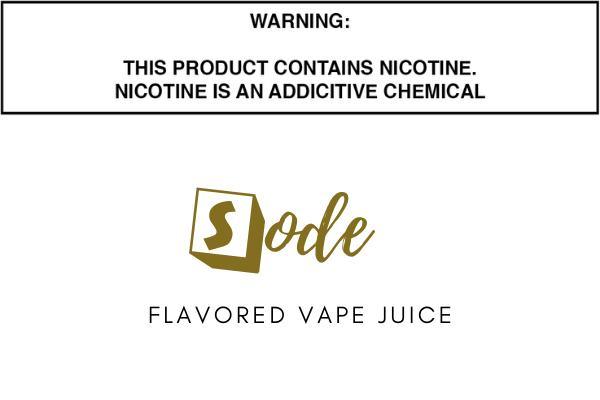 Soda Flavored E Juice