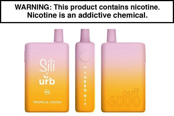 Sili X URB Disposable Vape 6000 Puffs - $12.95 - Vape Juice