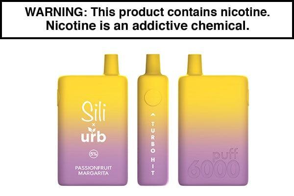 Sili X URB Disposable Vape 6000 Puffs - $12.95 - Vape Juice