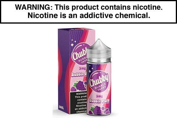 BUBBLE PURP BY CHUBBY BUBBLE VAPES 100ML/60ML