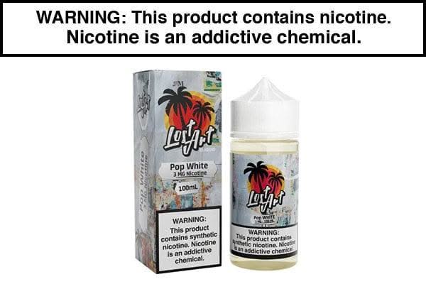 Pop White by Lost Art - 100mL - Vape Juice