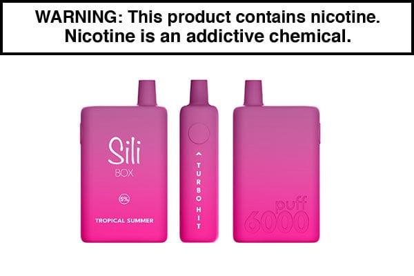 Sili Box Disposable Vape 6000 Puffs - $12.95 - Vape Juice