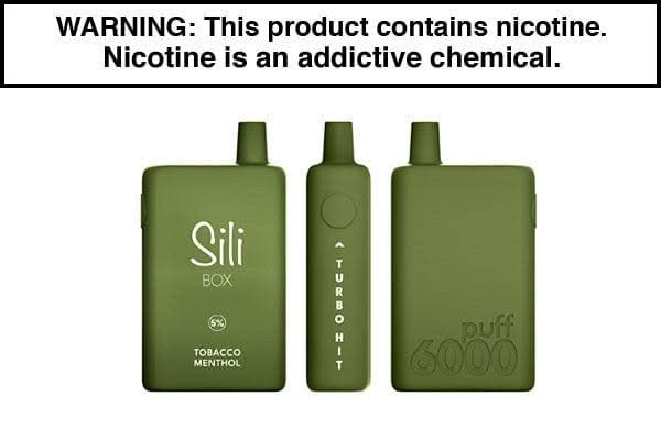 Sili Box Disposable Vape 6000 Puffs - $12.95 - Vape Juice