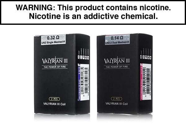 Uwell Valyrian 3 Replacement Coils - $9.95 - Vape Juice