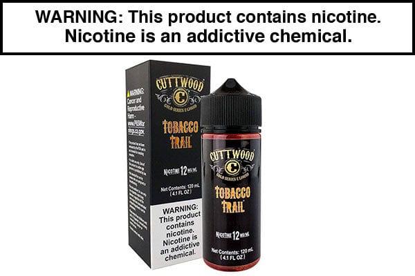 Tobacco Trail by Cuttwood 120mL/60mL - $10.75 Tobacco Trail by Cuttwood 120mL/60mL - $10.75