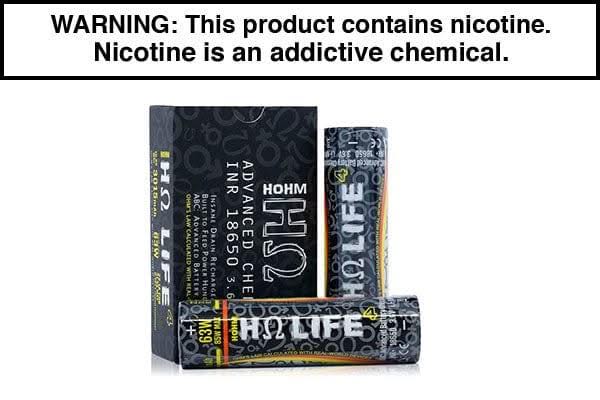 Hohm Tech Life 18650 3015mAh 22.1A Battery - 2 Pack - Vape Juice