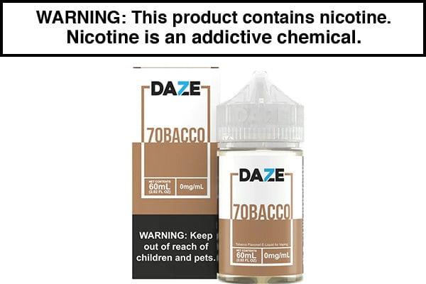 7obacco by 7 Daze - Vape Juice