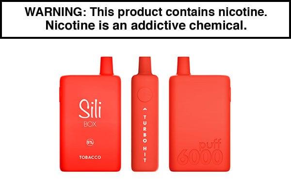 Sili Box Disposable Vape 6000 Puffs - $12.95 - Vape Juice