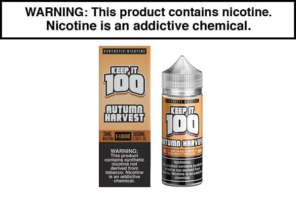 Autumn Harvest by Keep It 100 - 100ML - Vape Juice