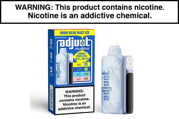 Adjust Myflavor 40k Disposable Vape ADJUST MYSOUR 40K DISPOSABLE VAPE