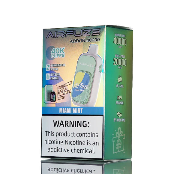 Airfuze Addon 40K Disposable Vape 40,000 Puffs