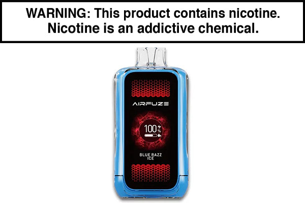AIRFUZE JET 20K DISPOSABLE VAPE - 20,000 PUFFS Blue Razz Ice