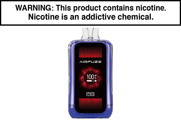 AIRFUZE JET 20K DISPOSABLE VAPE - 20,000 PUFFS Grape Cloud