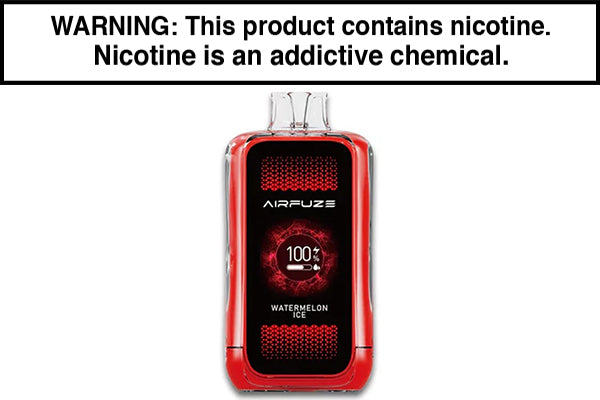 AIRFUZE JET 20K DISPOSABLE VAPE - 20,000 PUFFS Watermelon Ice