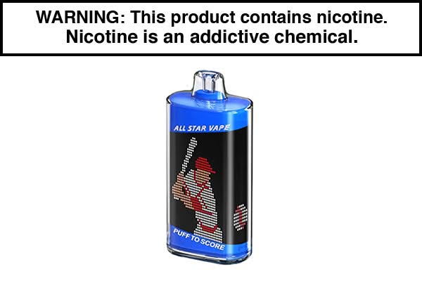 ALL STAR 30K DISPOSABLE VAPE - 30,000 PUFFS ALL STAR 30K DISPOSABLE VAPE - 30,000 PUFFS