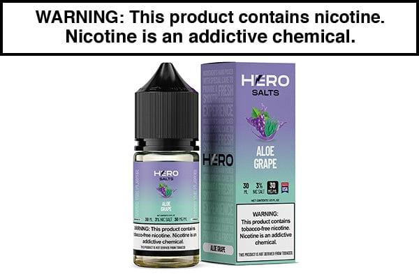 ALOE GRAPE BY HERO SALTS 30ML