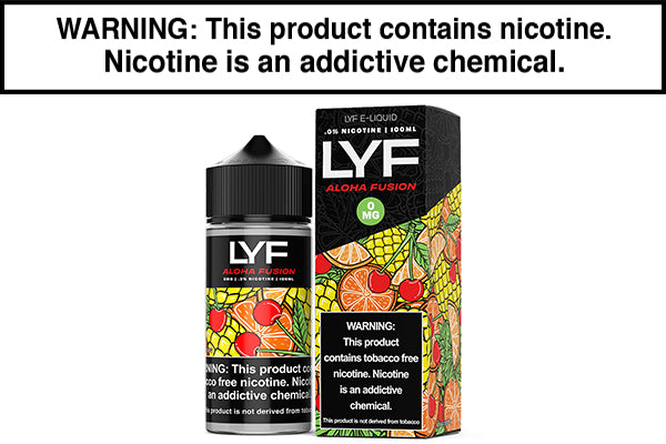 ALOHA FUSION BY LYF E LIQUIDS 100ML