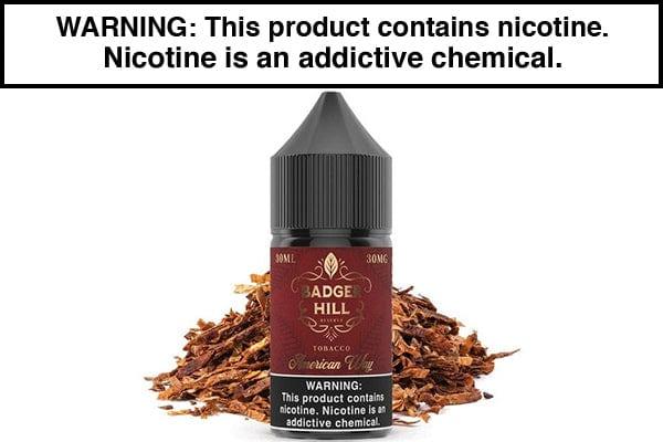 - Vape Juice