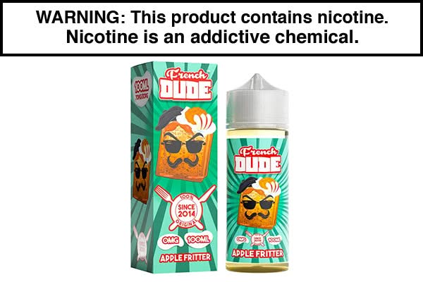 APPLE FRITTER FRENCH DUDE BY VAPE BREAKFAST CLASSICS 100ML APPLE FRITTER FRENCH DUDE BY VAPE BREAKFAST CLASSICS 100ML