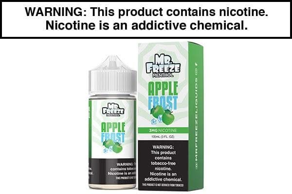 APPLE FROST BY MR. FREEZE 100ML - Vape Juice