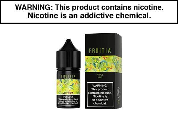 fruitia vape juice APPLE KIWI BY FRUITIA SALTS 30ML