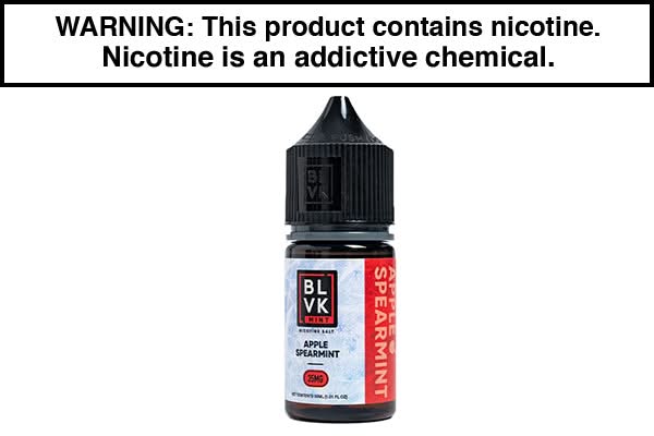 APPLE SPEARMINT ICE BY BLVK MINT SALT 30ML