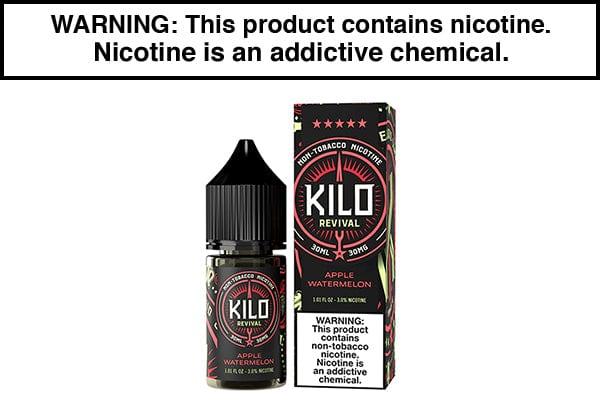 APPLE WATERMELON BY KILO REVIVAL SALTS 30ML APPLE WATERMELON BY KILO REVIVAL SALTS 30ML