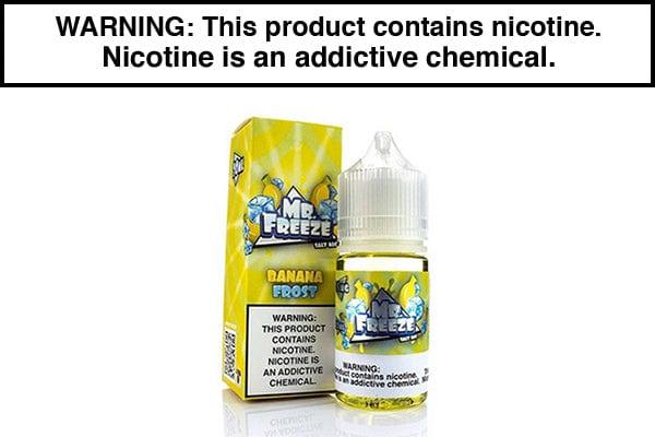 BANANA FROST BY MR. FREEZE SALTS 30ML