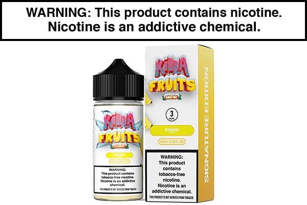 BANANA ICE BY KILLA FRUITS 100ML - Vape Juice