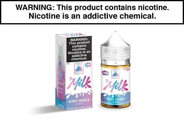 BERRY CRUNCH BY THE MILK SALT NIC 30ML BERRY CRUNCH BY THE MILK SALT NIC 30ML