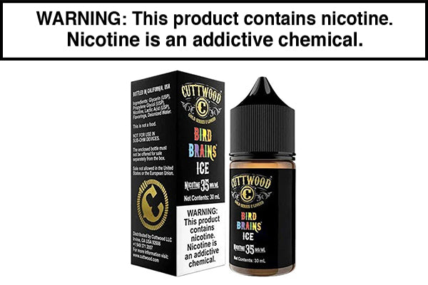 BIRD BRAINS ON ICE BY CUTTWOOD SALT 30ML