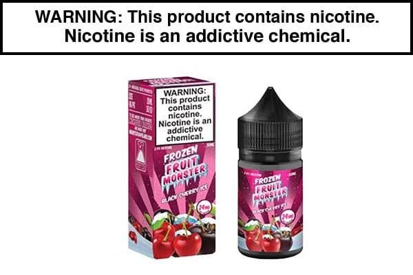 BLACK CHERRY ICE BY FROZEN FRUIT MONSTER SALT NIC 30ML BLACK CHERRY ICE BY FROZEN FRUIT MONSTER SALT NIC 30ML