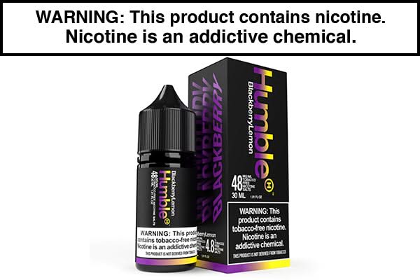 Blackberry Lemon by Humble Salts - 30ML - Vape Juice