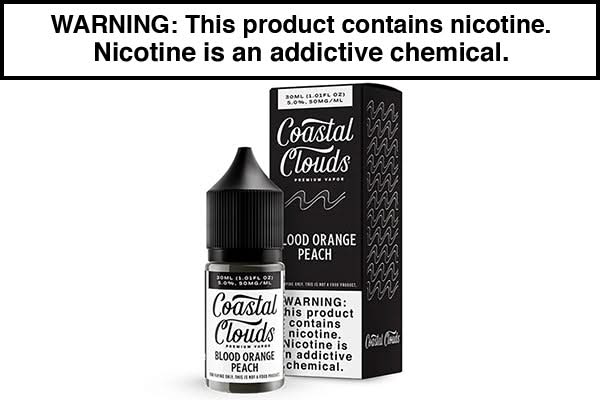 BLOOD ORANGE PEACH BY COASTAL CLOUDS SALT 30ML BLOOD ORANGE PEACH BY COASTAL CLOUDS SALT 30ML