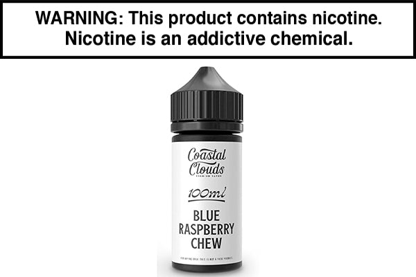 BLUE RASPBERRY CHEW BY COASTAL CLOUDS 100ML
