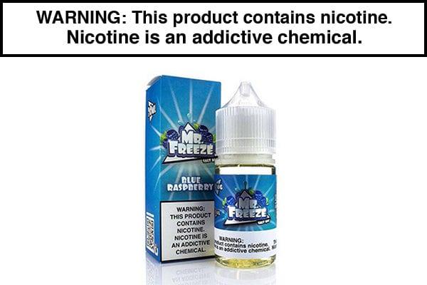 BLUE RASPBERRY FROST BY MR. FREEZE SALTS 30ML - Vape Juice