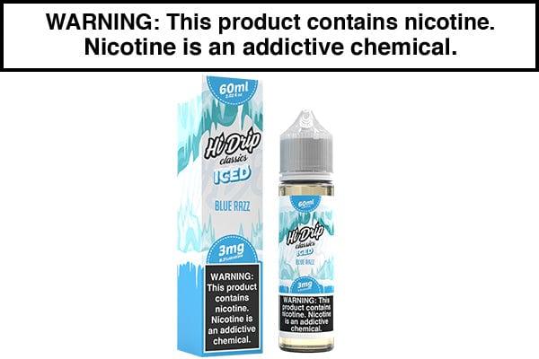 BLUE RAZZ ICED BY HI-DRIP CLASSICS 60ML BLUE RAZZ ICED BY HI-DRIP CLASSICS 60ML