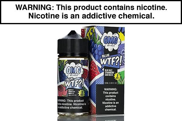 BLUE WTF BY OMG 100ML BLUE WTF BY OMG 100ML