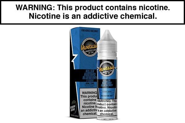Blueberry Killer Kustard by Vapetasia - 60ML/100ML - Vape Juice