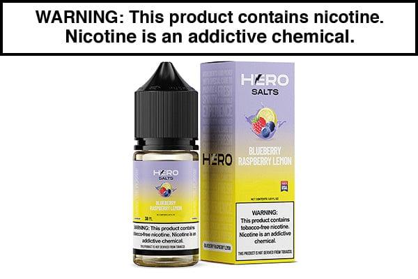 BLUEBERRY RASPBERY LEMON BY HERO SALTS 30ML - Vape Juice