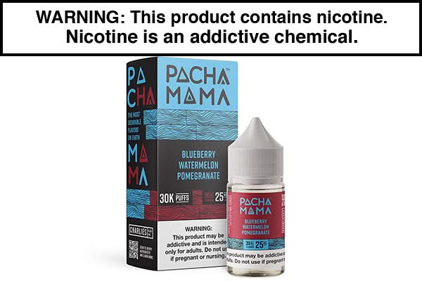 BLUEBERRY WATERMELON POMEGRANATE BY PACHAMAMA PLUS METATINE 30ML BLUEBERRY WATERMELON POMEGRANATE BY PACHAMAMA PLUS METATINE 30ML