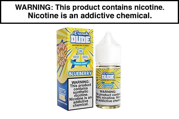 BLUEBERRY FRENCH DUDE BY VAPE BREAKFAST CLASSICS SALT 30ML BLUEBERRY FRENCH DUDE BY VAPE BREAKFAST CLASSICS SALT 30ML
