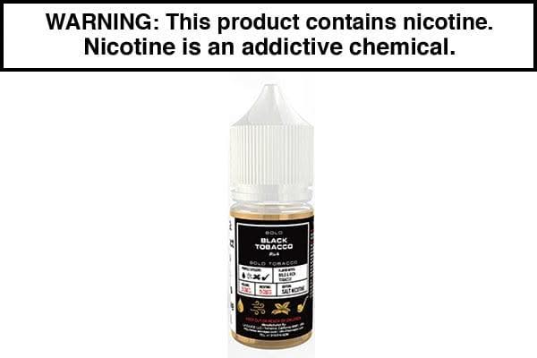 BOLD RICH BLACK TOBACCO BY GLAS BASIX NIC SALTS 30ML BOLD RICH BLACK TOBACCO BY GLAS BASIX NIC SALTS 30ML