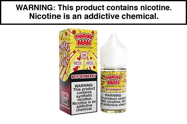 BOYSENBERRY PANCAKE MAN BY VAPE BREAKFAST CLASSICS SALT 30ML