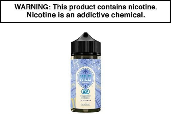 BRAZZBERRY LEMONADE ICE BY KILO REVIVAL 100ML - Vape Juice