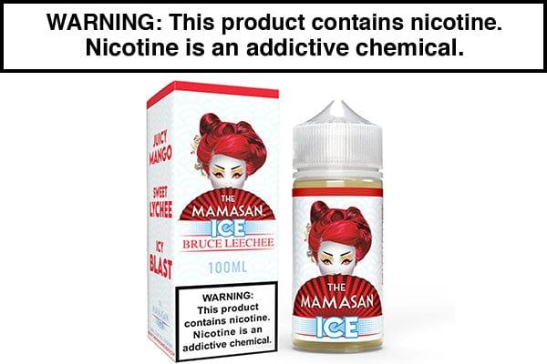 BRUCE LEECHEE ICE BY THE MAMASAN 100ML - Vape Juice